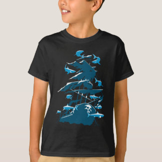 Camiseta Escórias E Tubarões