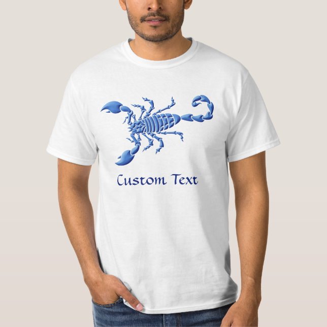 Camiseta Escorpião Azul (Frente)