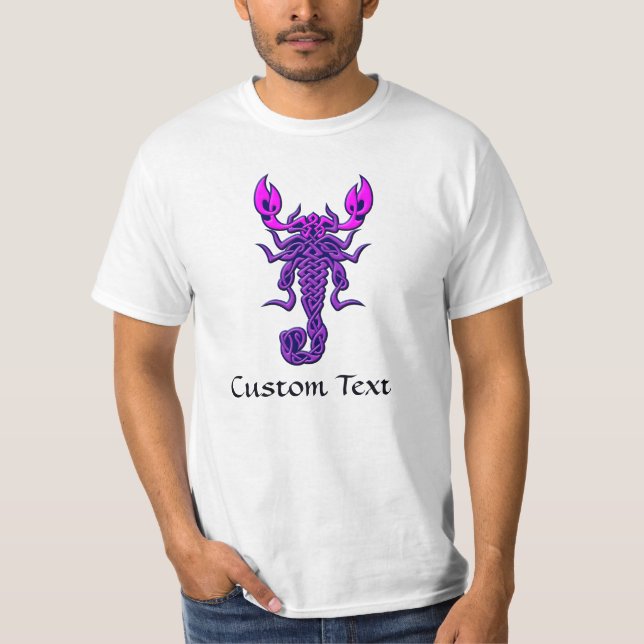 Camiseta Escorpião Celta Roxo (Frente)
