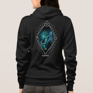 Camiseta Escorpião Constelação e Símbolo Zodiac
