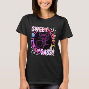 Camiseta Escorpião de Cuta 90s Nostalgia Rainbow Leopard Im