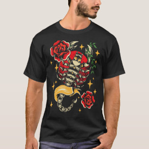 Camiseta Escorpião Estético Lover - Escorpião Zodiac Arachn