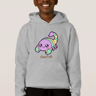 Camiseta Escorpião Kawaii Fofo Cartoon Pastel
