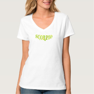 Camiseta ESCORPIÃO o Escorpião feliz aniversário Jan Fev zo
