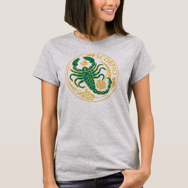 Camiseta Escorpião Signo do Zodíaco (Frente)