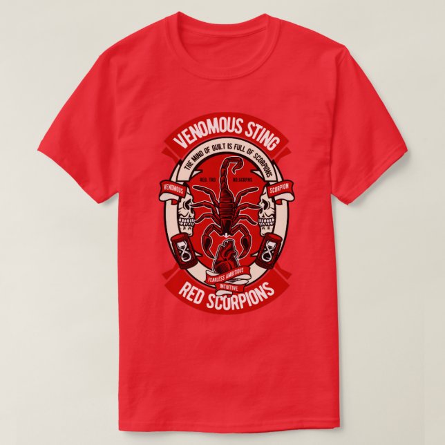 Camiseta Escorpião Venômico (Frente do Design)