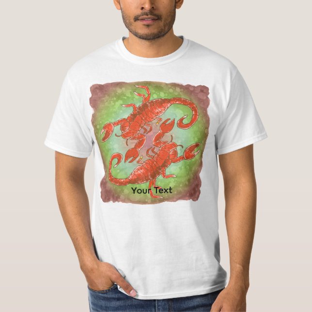 Camiseta Escorpião Yin Yang  (Frente)