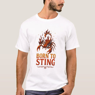 Camiseta Escorpião Zodíaco – Nascido para Picar |