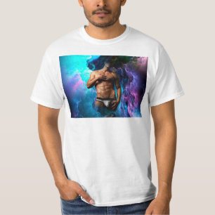 Camiseta EscorregadioJoe muscular roupa interior vibrante