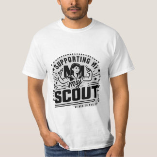 Camiseta escoteira