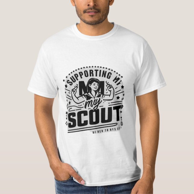 Camiseta escoteira (Frente)