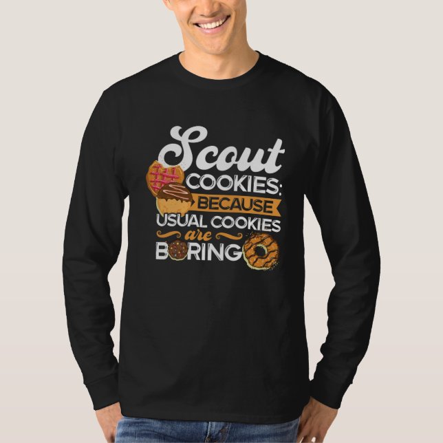 Camiseta Escoteira e Vendedora de Biscoito  Biscoito de Esc (Frente)