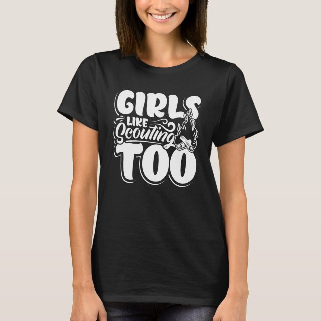 Camiseta Escoteiro de Roupa para Escoteiros do Exterior par (Frente)