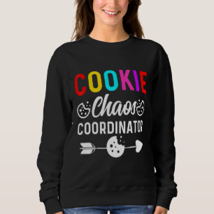 Camiseta Escoteiro Engraçado Para Meninas Cookie Chaos Coor