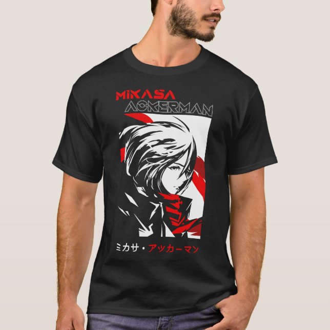 Camiseta Escoteiro Eren Yeager Shirt (Frente)