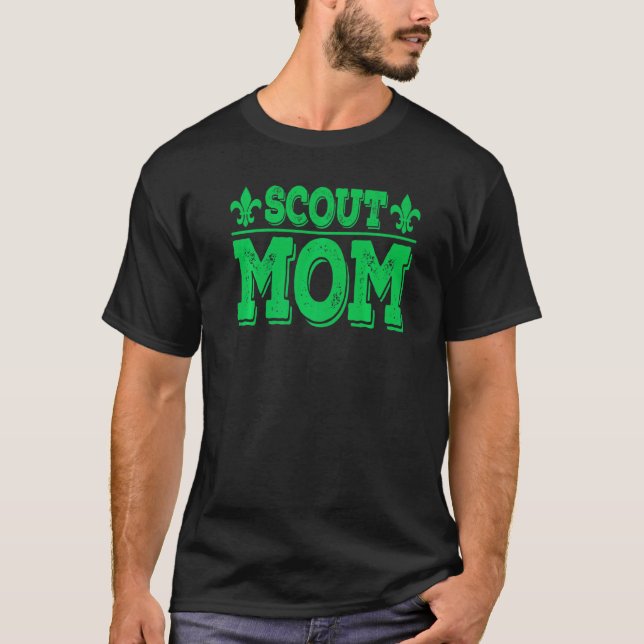 Camiseta Escoteiro Mãe Escoteiro (Frente)