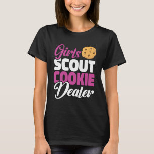 Camiseta Escoteiro Para Meninas Cookie Dealer Assar Bakery