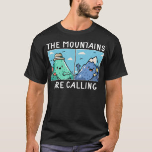Camiseta Escoteiros de Acampamento Montanha Caminhada Flore