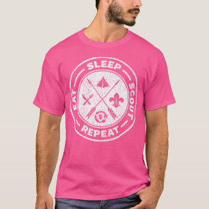 Camiseta Escoteiros De Escoteiros De Escoteiro Caminhando F