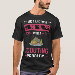 Camiseta Escoteiros De Escoteiros Para Bebidas De Vinho