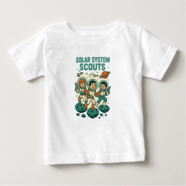 Camiseta Escoteiros do Sistema Solar - Aventura Entre as Es
