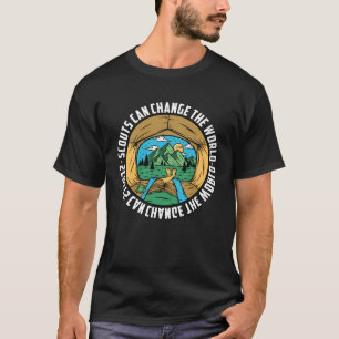 Camiseta Escoteiros podem mudar o mundo