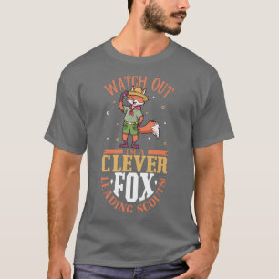 Camiseta Escoteiros principais da raposa-branca