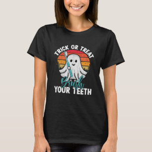 Camiseta Escove o Gráfico do Dentista Dental Assistant