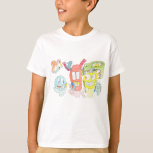 Camiseta Escove os Dentes, Pequenos Monstros!