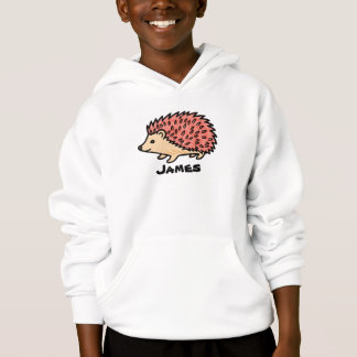 Camiseta escreva seu nome nesteouriço-cacheiro rosa