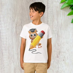 Camiseta Escrevendo Owl
