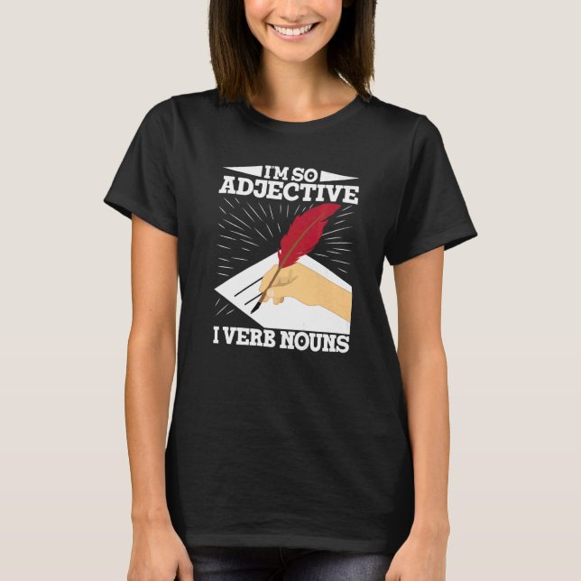 Camiseta Escrevendo Para Autores E Escritores (Frente)
