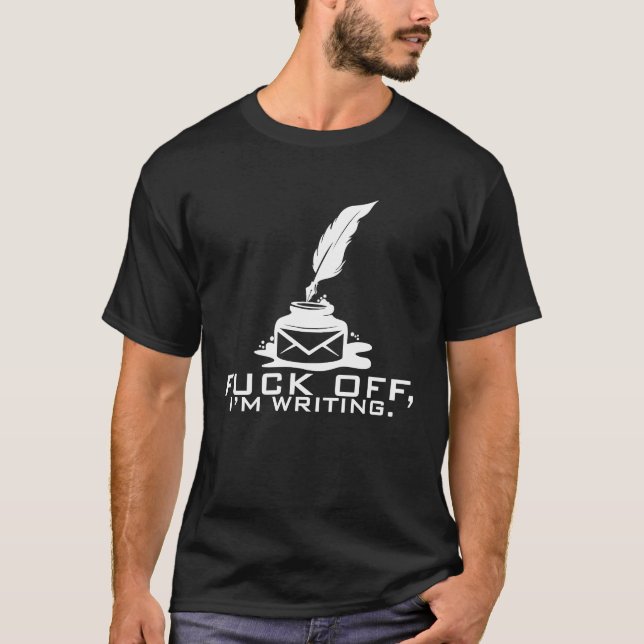 Camiseta Escrevendo para Escritores (Frente)