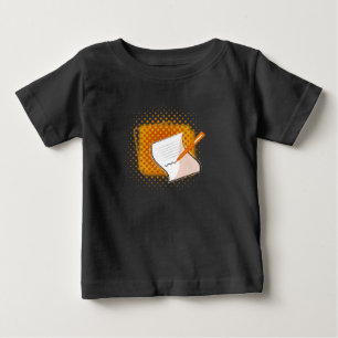 Camiseta Escrevendo sobrevoo