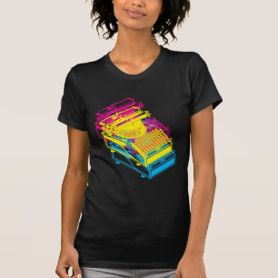 Camiseta Escrever Ilustração de Patente do Computador de 