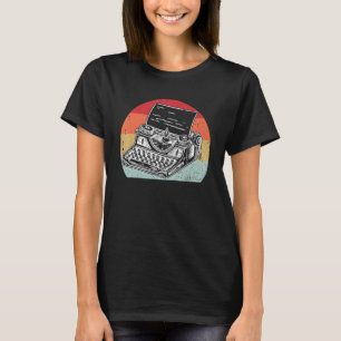 Camiseta Escrita legal Escrita De Escritor De Vintage Para