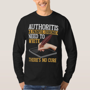Camiseta Escrita para Autores e Escritores 1