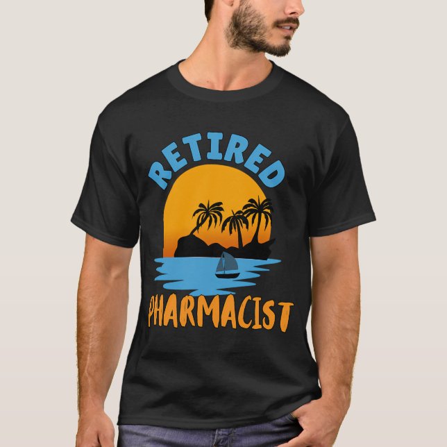 Camiseta Escritor Aposentado Indo Pescar (Frente)