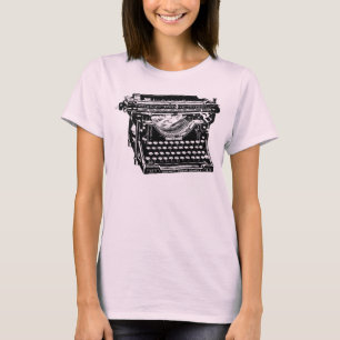Camiseta Escritor da máquina de escrever do Underwood