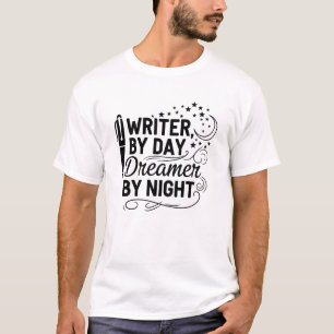 Camiseta Escritor de Dia Sonhador de Noite – Autor