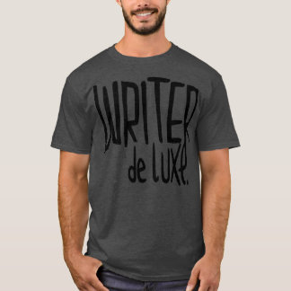 Camiseta Escritor De Luxe Para Autor Novelista Escritor