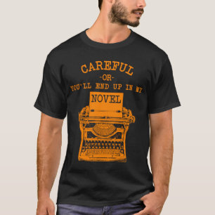Camiseta Escritor Novel Cute Book Escrevendo Professores Mu