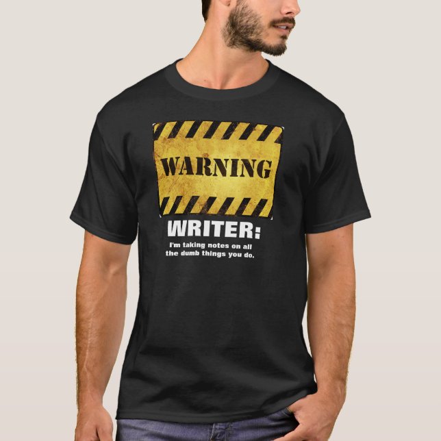 Camiseta Escritores Engraçados (Frente)