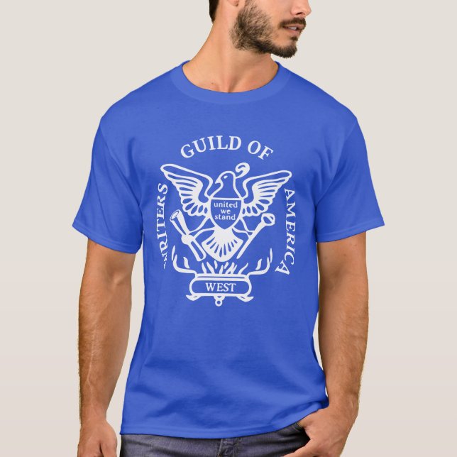 Camiseta Escritores WGA Guild Of America Em Greve (Frente)