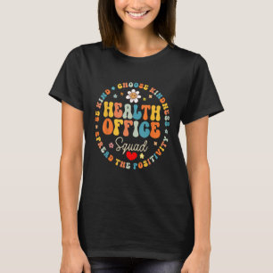Camiseta Escritório De Saúde Escola De Vida Esquadrão Para 