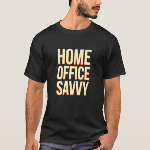 Camiseta Escritório em Casa Esperto Trabalhe de Casa Colega
