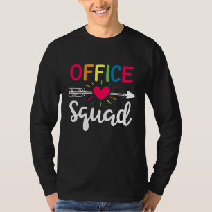 Camiseta Escritório Esquadra Secretária Escolar Assistente
