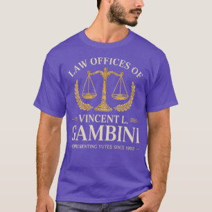 Camiseta Escritórios de Advocacia de Vincent L. Gambini