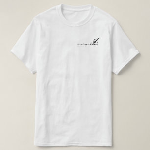 Camiseta Escritos em Animais (Direitos)