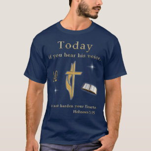 Camiseta Escritura da Bíblia Cristã